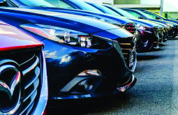 Car Fleet Parked
